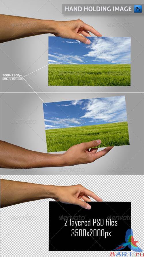 GraphicRiver Hand Holding Image