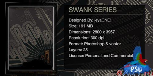 Swank Series  Free PSD