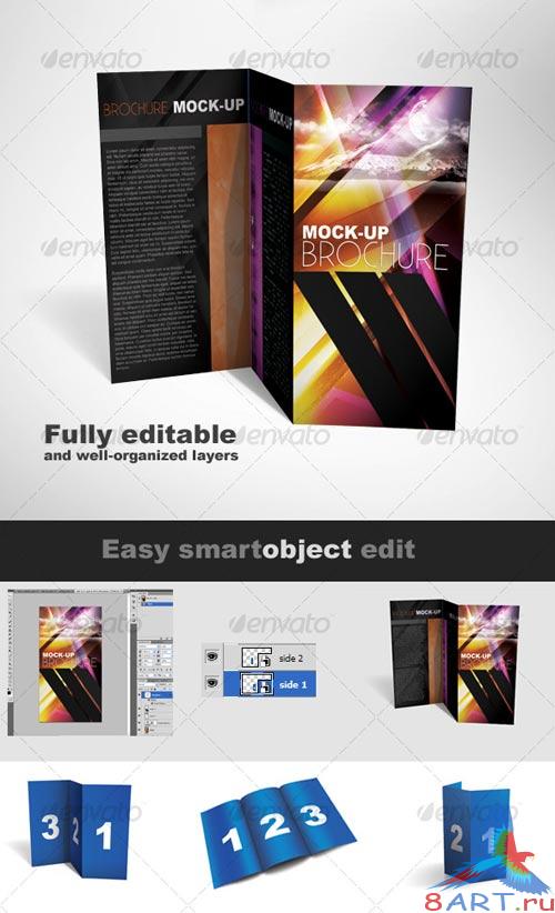 GraphicRiver Tri-Fold Brochure Mock-up Pack - 3 Styles GraphicRiver Tri-Fold Brochure Mock-up Pack - 3 Styles