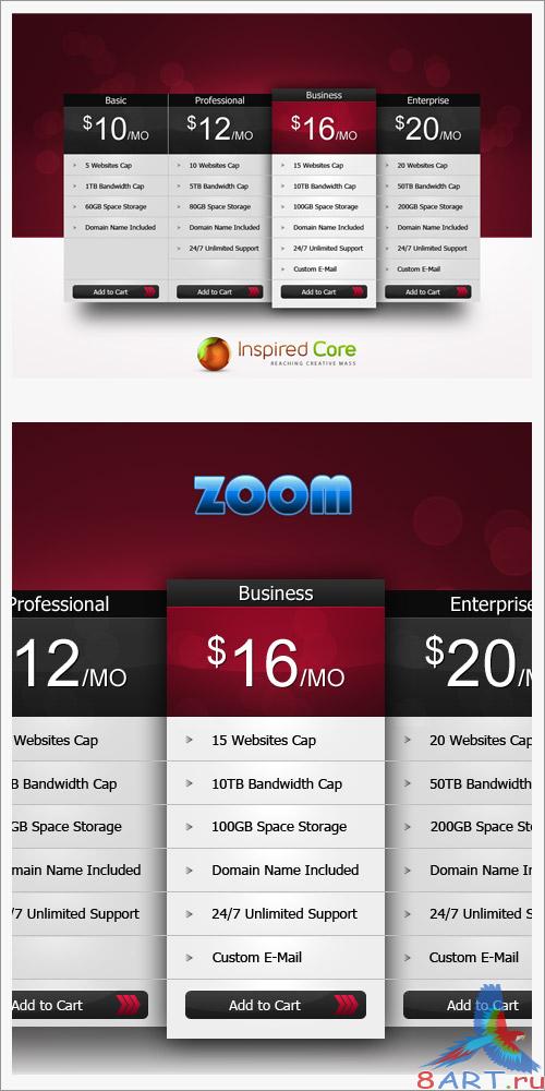 Pricing Table