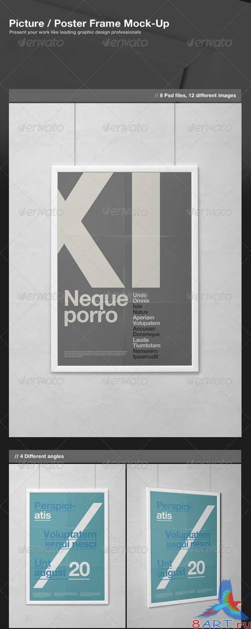 GraphicRiver Picture / Poster Frame Mock-Up