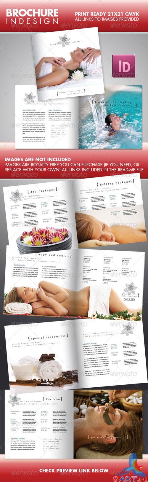 SPA Beauty Center Square Brochure - GraphicRiver SPA Beauty Center Square Brochure - GraphicRiver