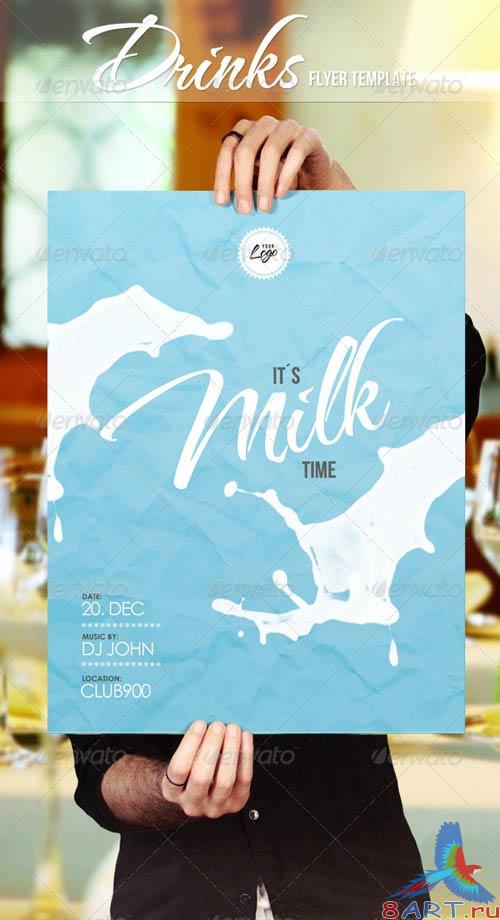 GraphicRiver Drinks - Flyer Template