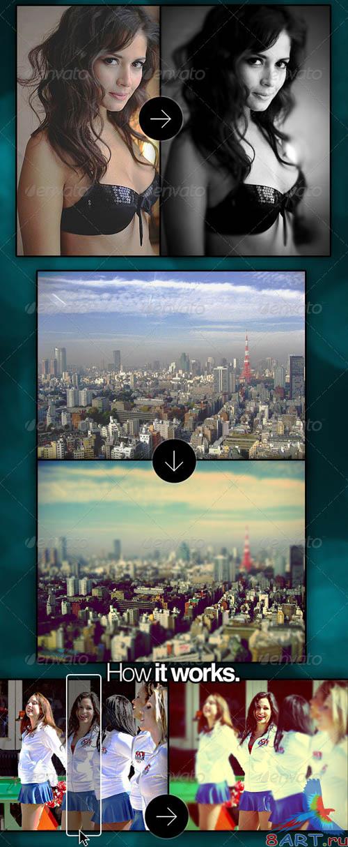 GraphicRiver ReFocus - Tilt Shift + 14 Photo Filters GraphicRiver ReFocus - Tilt Shift + 14 Photo Filters