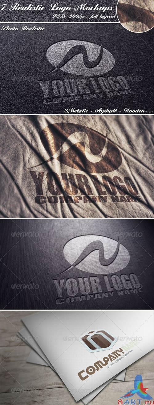 GraphicRiver Realistic Logo Mockups 2