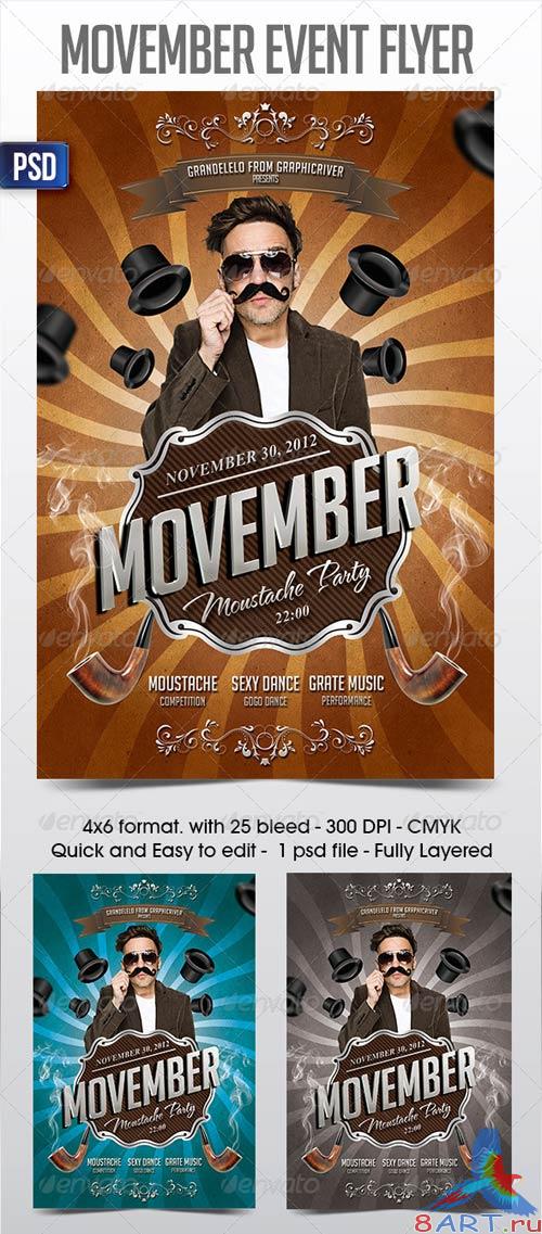 GraphicRiver Movember Fyer