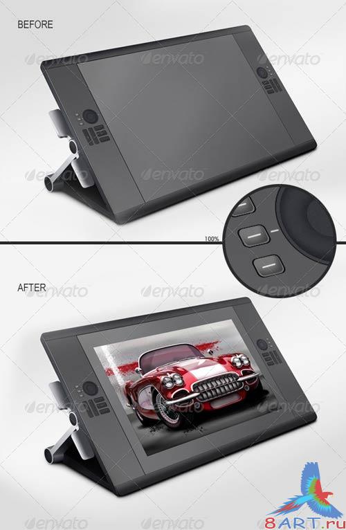 GraphicRiver Digital Tablet Mockup