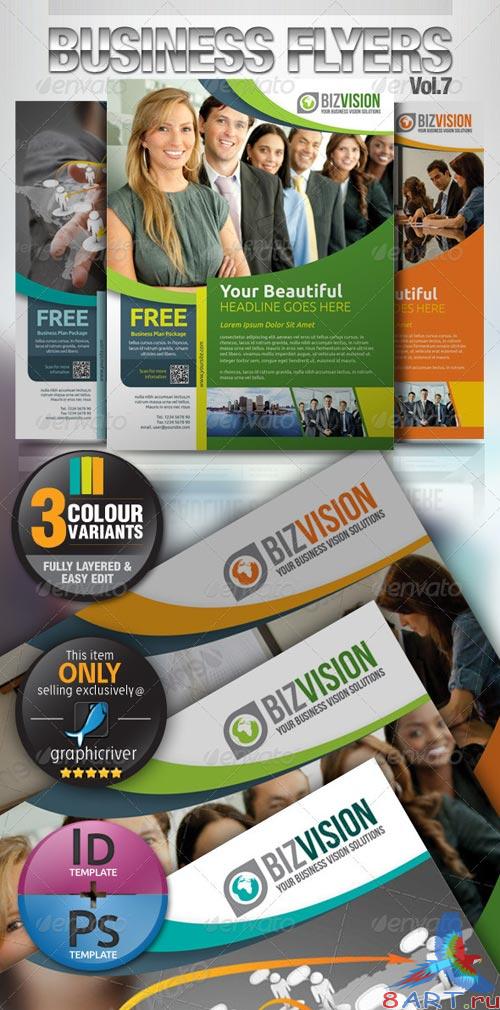 GraphicRiver Simple & Clean Corporate Flyer Vol.7