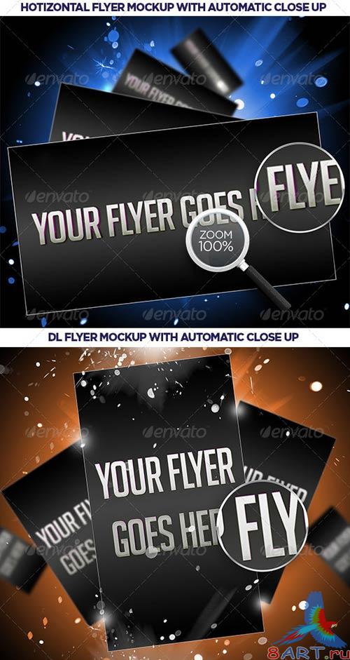 GraphicRiver 4 Impact Flayer Mockup