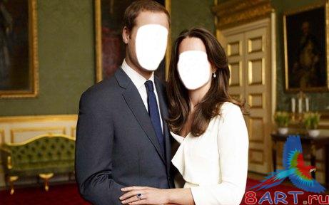 Шаблон на фото Семейная идиллия Шаблон на фото Семейная идиллия