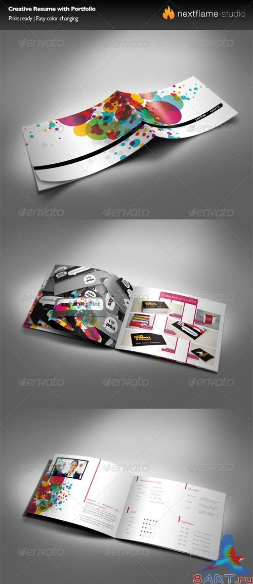 GraphicRiver Creative Resume with Portfolio