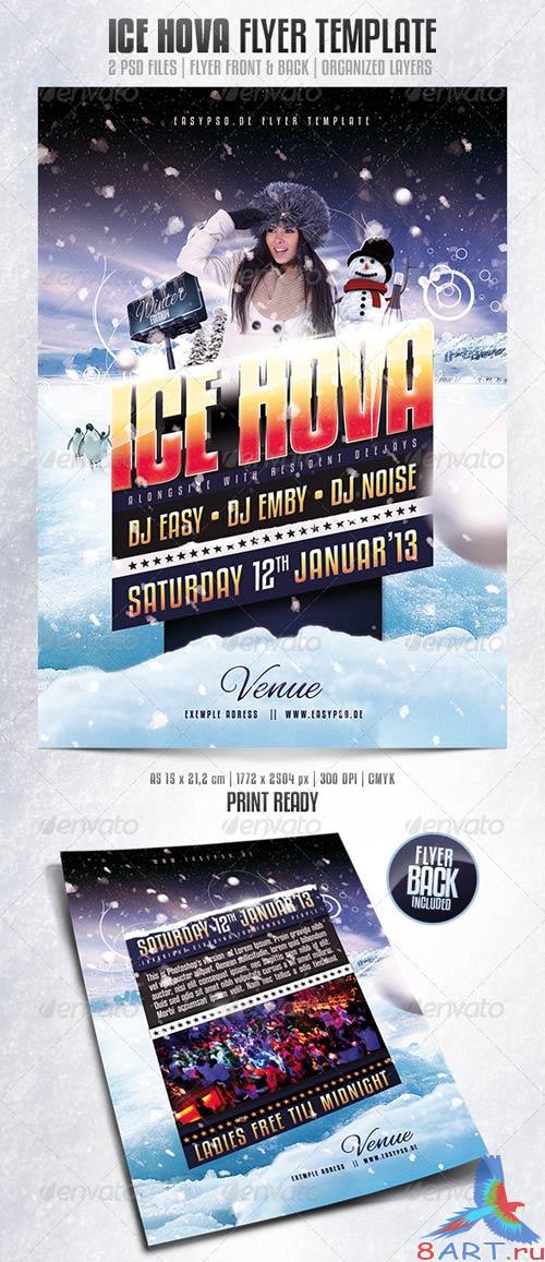 GraphicRiver Ice Hova Flyer Template