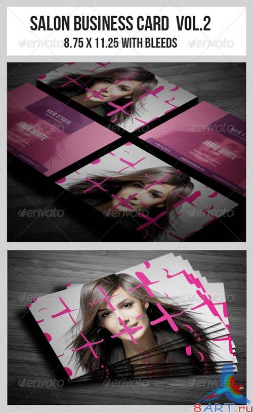 GraphicRiver Salon Business Card Vol.2