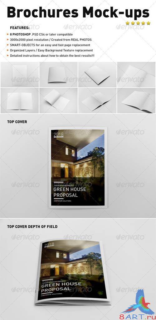 GraphicRiver Photorealistic Brochure Mock-ups