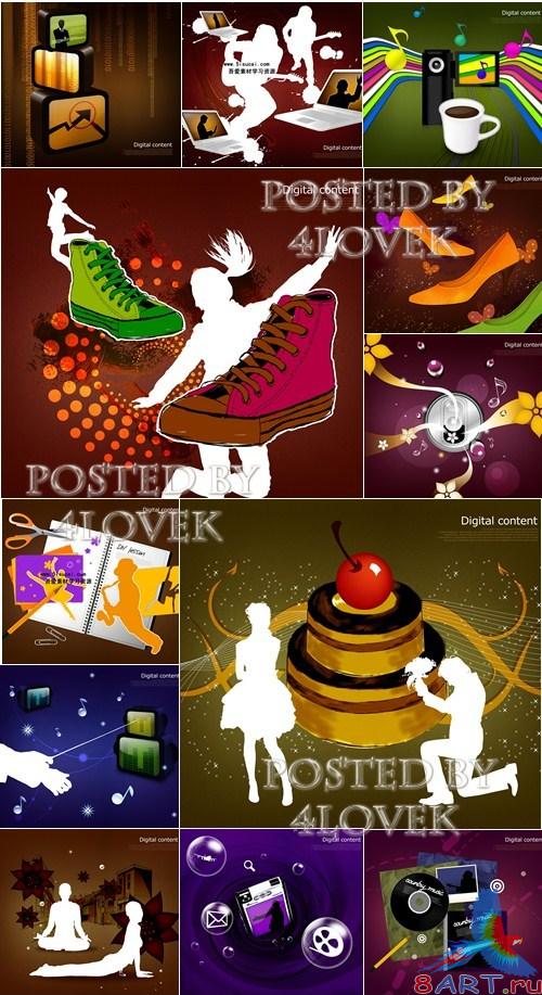 Digital Content PSD Digital Content PSD