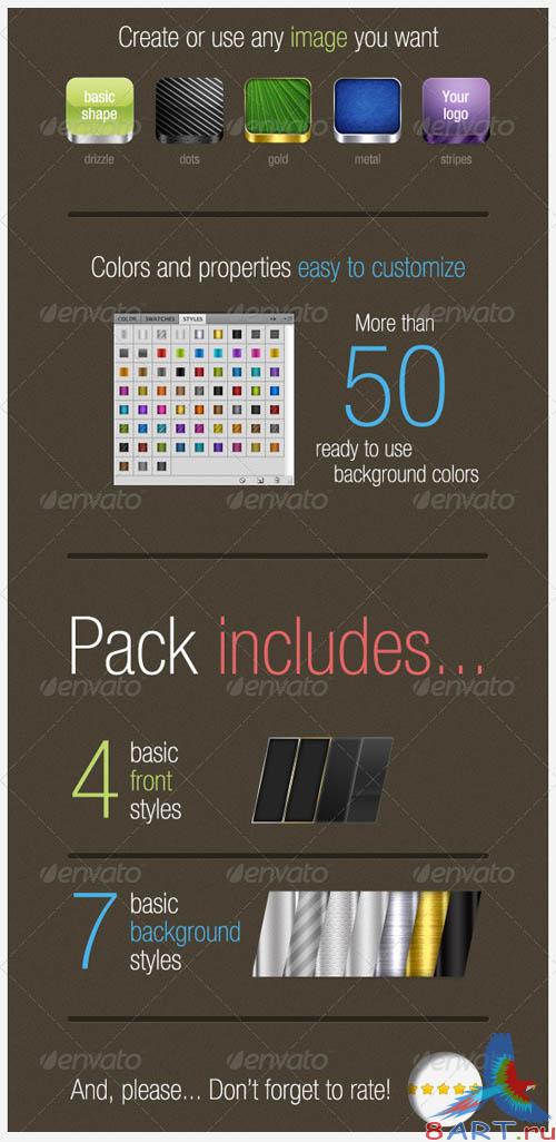 GraphicRiver IOS Retina Icon Maker GraphicRiver IOS Retina Icon Maker