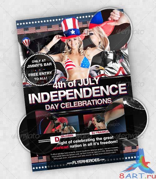 GraphicRiver 4th of July Flyer Template GraphicRiver 4th of July Flyer Template