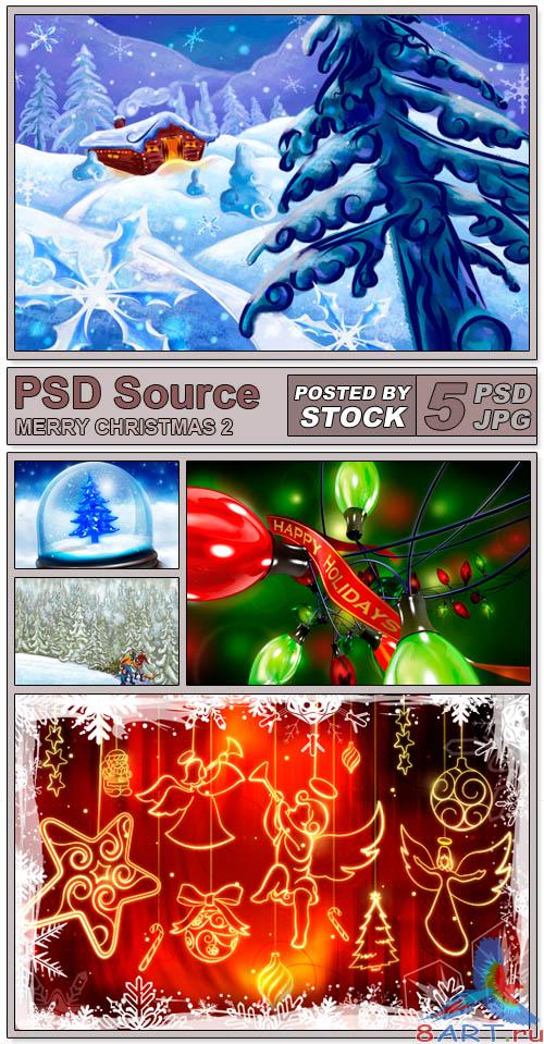 PSD Source - Merry Christmas 2 PSD Source - Merry Christmas 2