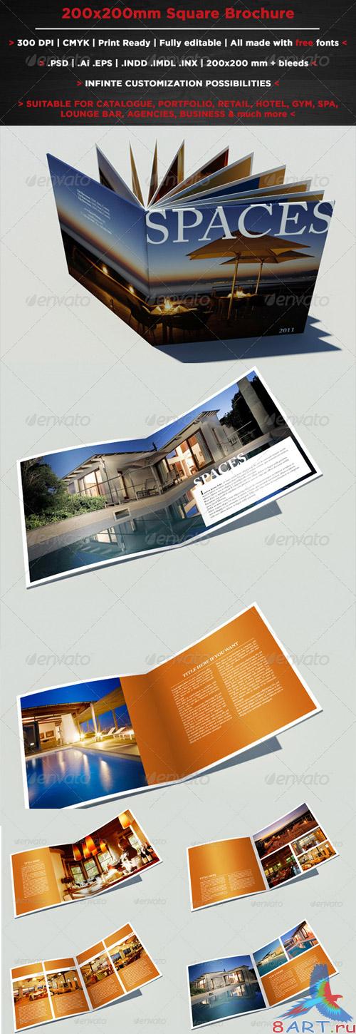 Square Brochure / Booklet - GraphicRiver Square Brochure / Booklet - GraphicRiver