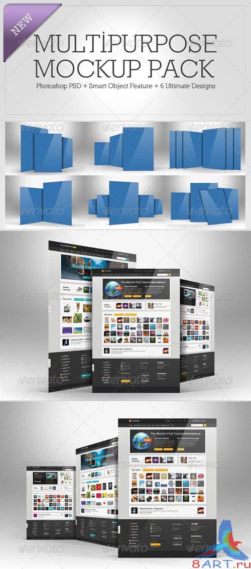 GraphicRiver Multipurpose Mockup Pack 2