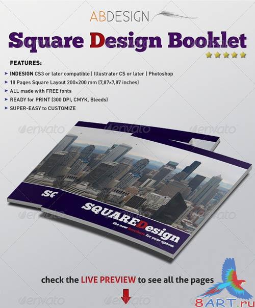 GraphicRiver Square Design Booklet