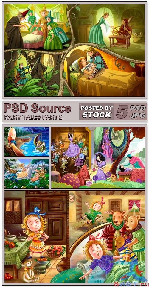 PSD Source - Fairy Tales 2 PSD Source - Fairy Tales 2