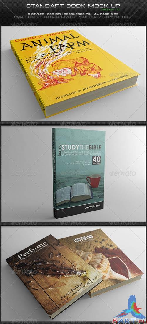 GraphicRiver Standart Book Mock-Up