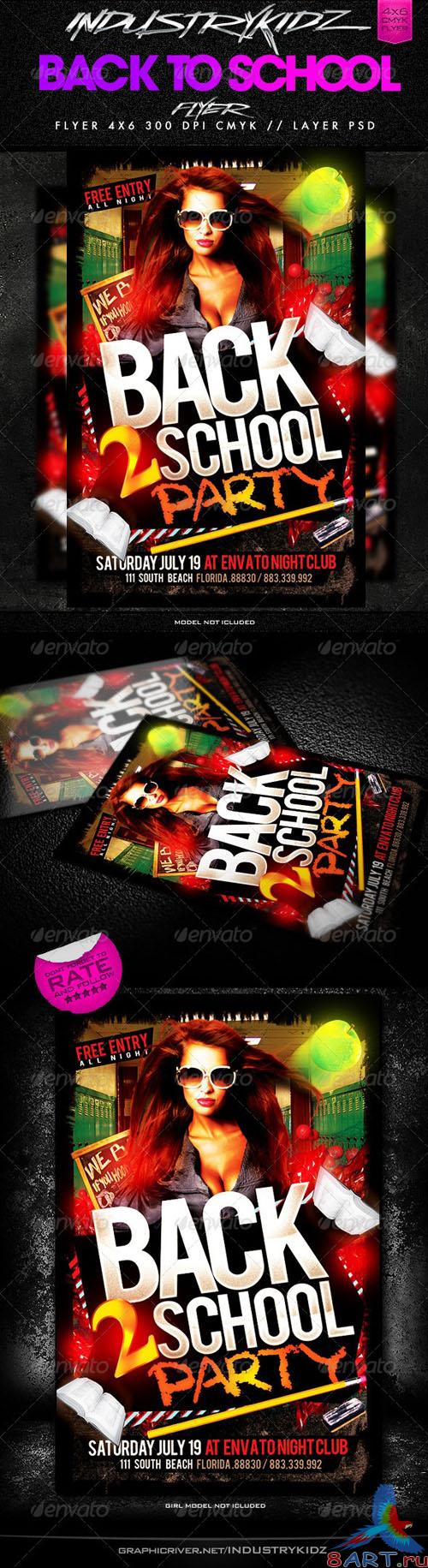 GraphicRiver - Back to School Flyer 2704000