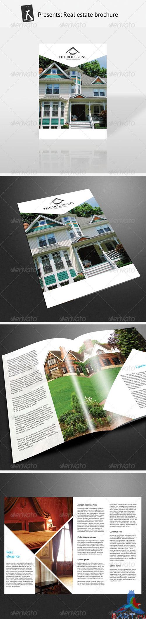 Real Estate Brochure - GraphicRiver Real Estate Brochure - GraphicRiver