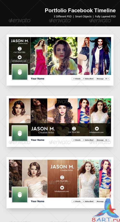 GraphicRiver Portfolio Timeline - Facebook
