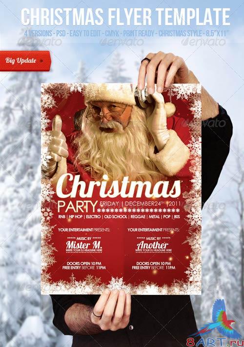 GraphicRiver Christmas - Flyer Template 553296