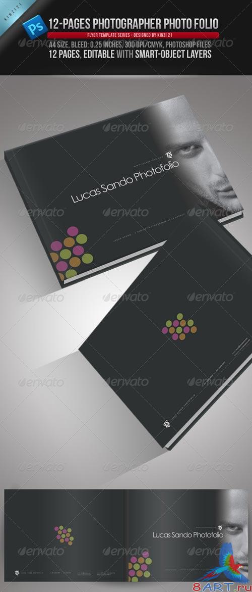 GraphicRiver 12-Pages Photographer Photofolio Template