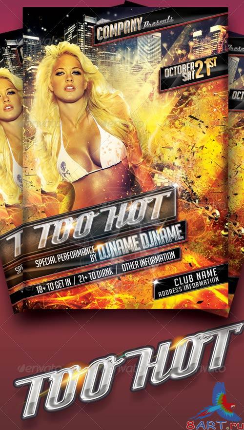 GraphicRiver Too Hot Flyer