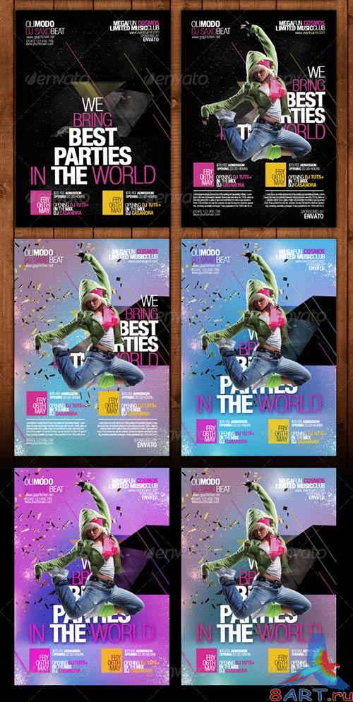 GraphicRiver Ministry of Sound Party Poster Template