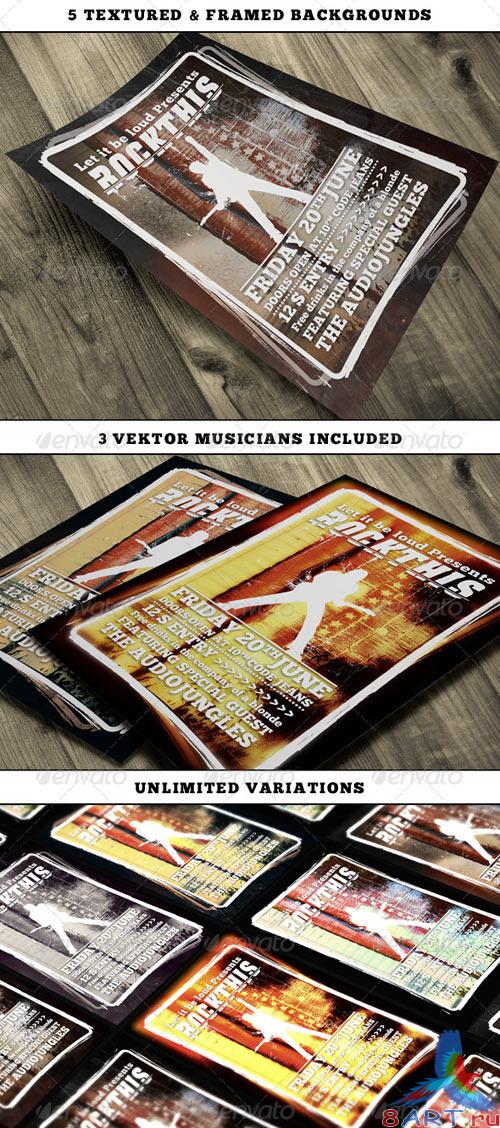 GraphicRiver Hard Rock Vol.1 GraphicRiver Hard Rock Vol.1