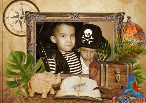 PSD Frame - Pirates