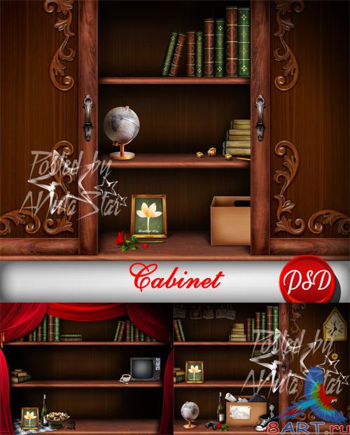 PSD-Book-case  