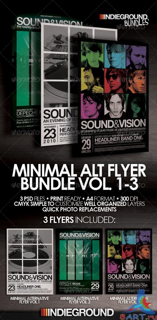 GraphicRiver - Minimal Alternative FlyerPoster Bundle 3VoL GraphicRiver - Minimal Alternative FlyerPoster Bundle 3VoL