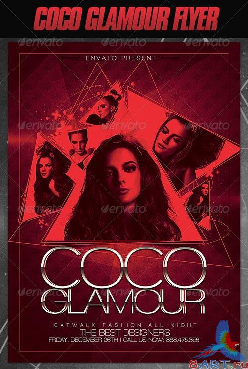 GraphicRiver Coco Glamour Flyer