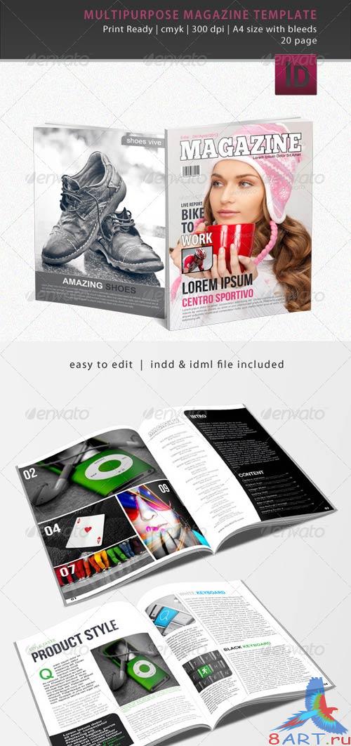 GraphicRiver Multipurpose Magazine Template