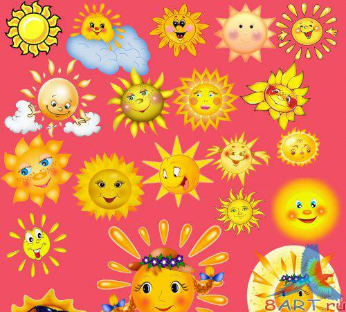 PSD Happy Sun