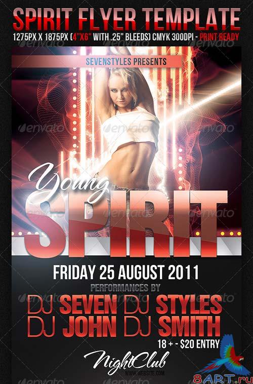 GraphicRiver Spirit Party Flyer