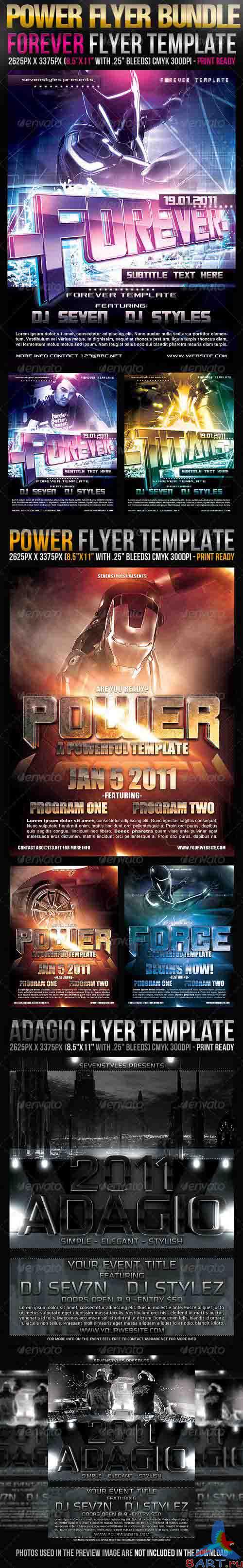 Power Flyer Bundle - GraphicRiver Power Flyer Bundle - GraphicRiver